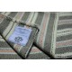  Replica pattern Welsh blanket . Grey chevrons from Tregaron CPN74